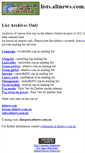 Mobile Screenshot of lists.austrop.org.au